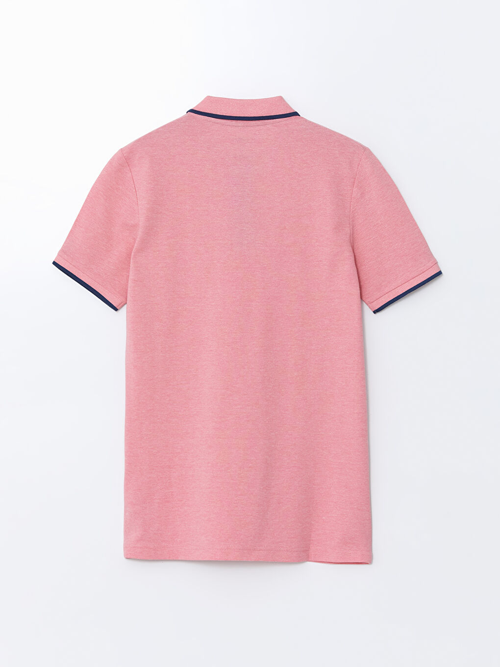 Polo Neck Plain Pique Piped Men's T-Shirt -S52868Z8-ESF