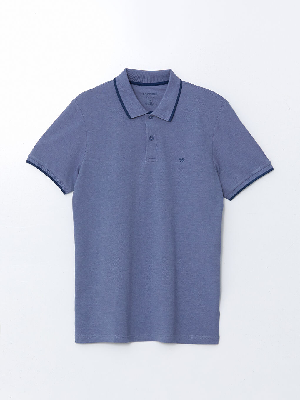 Polo Neck Plain Pique Men's T-Shirt -S52868Z8-L9G