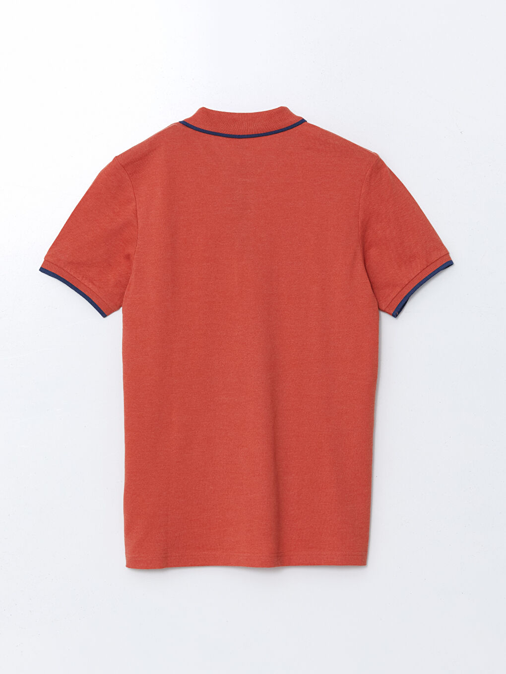 Polo Neck Plain Pique Men's T-Shirt -S52868Z8-LBK