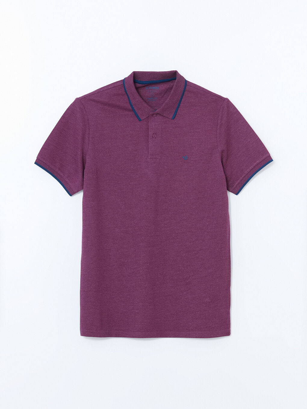 Polo Neck Plain Pique Men's T-Shirt -S52868Z8-LCP