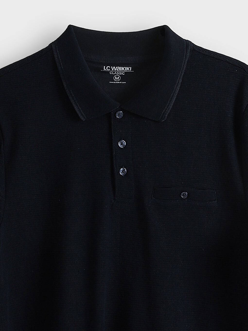 Polo Neck Short Sleeve Jersey Men's T-Shirt -S52872Z8-RFH