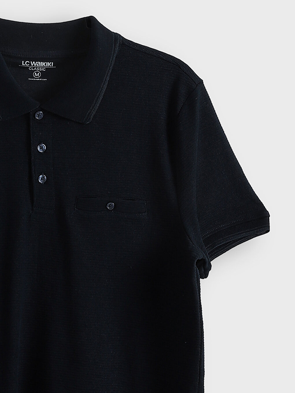 Polo Neck Short Sleeve Jersey Men's T-Shirt -S52872Z8-RFH