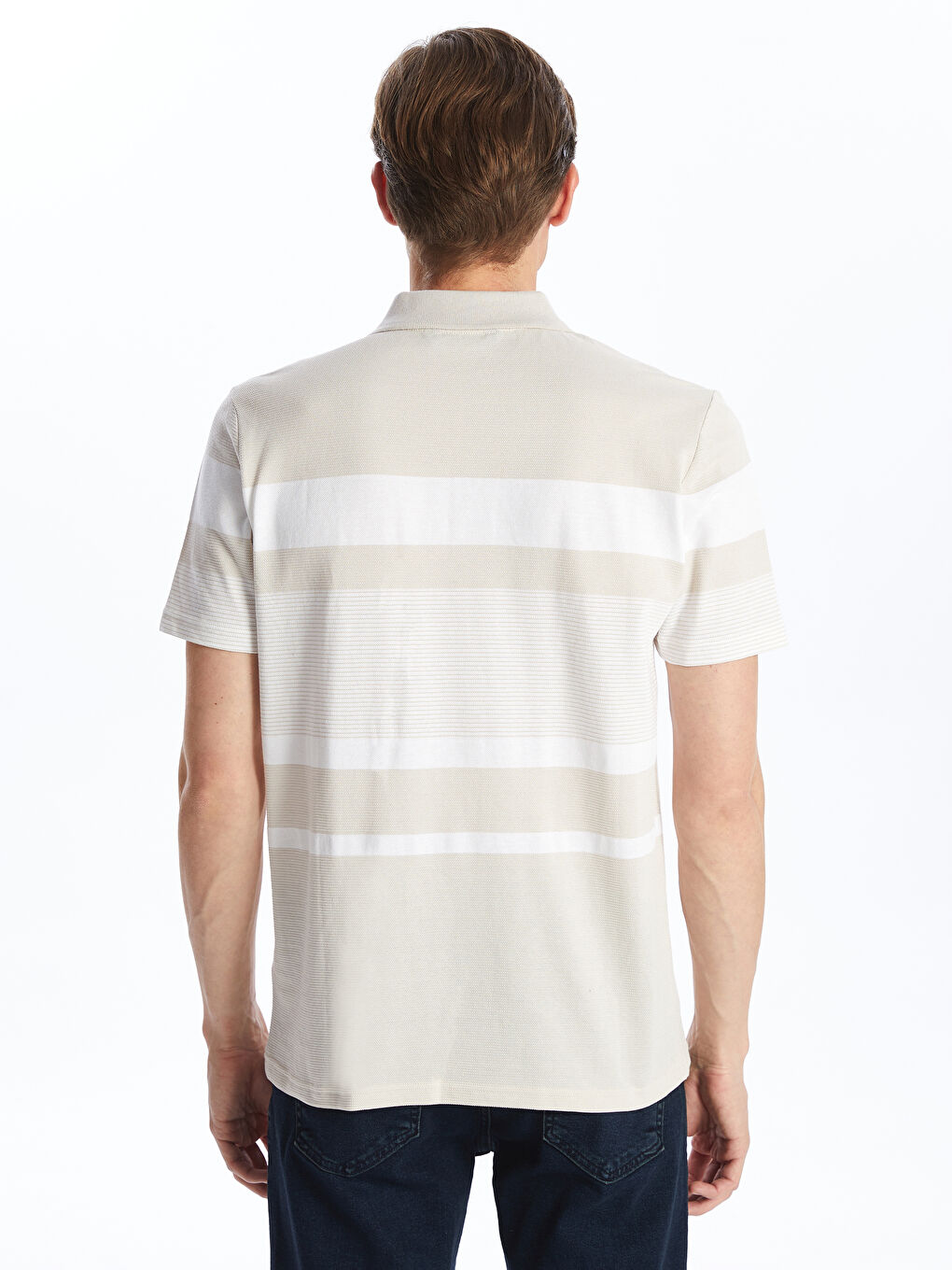 Prugasta polo majica kratkog rukava -S52874Z8-LE8