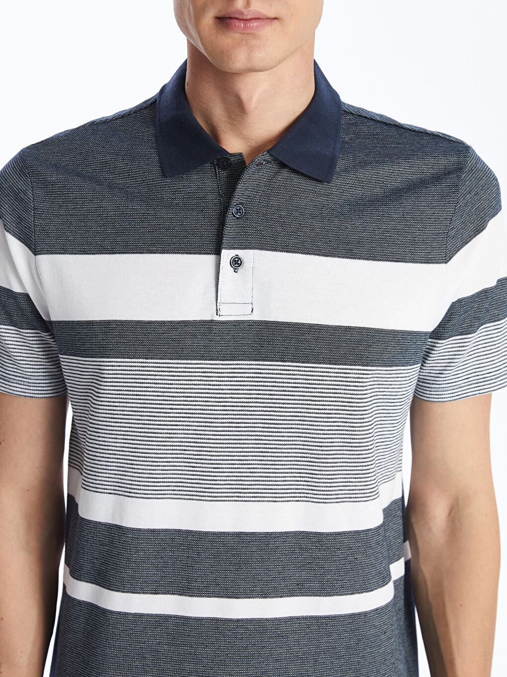 Prugasta polo majica kratkog rukava -S52874Z8-LGS