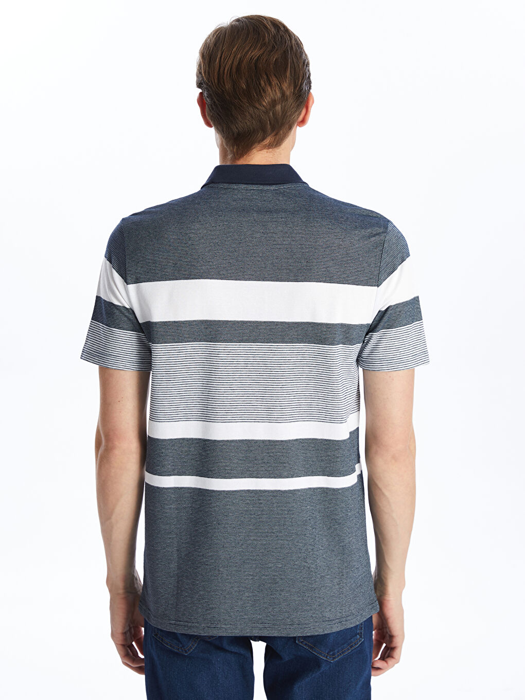 Prugasta polo majica kratkog rukava -S52874Z8-LGS