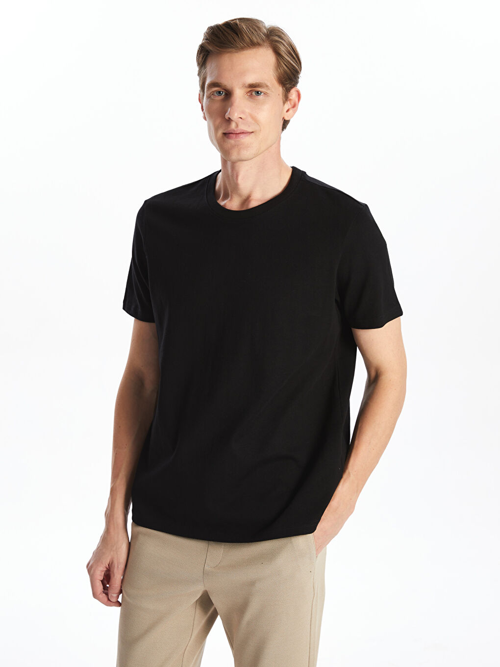 Crew Neck Jersey Men's T-Shirt -S52876Z8-CVL