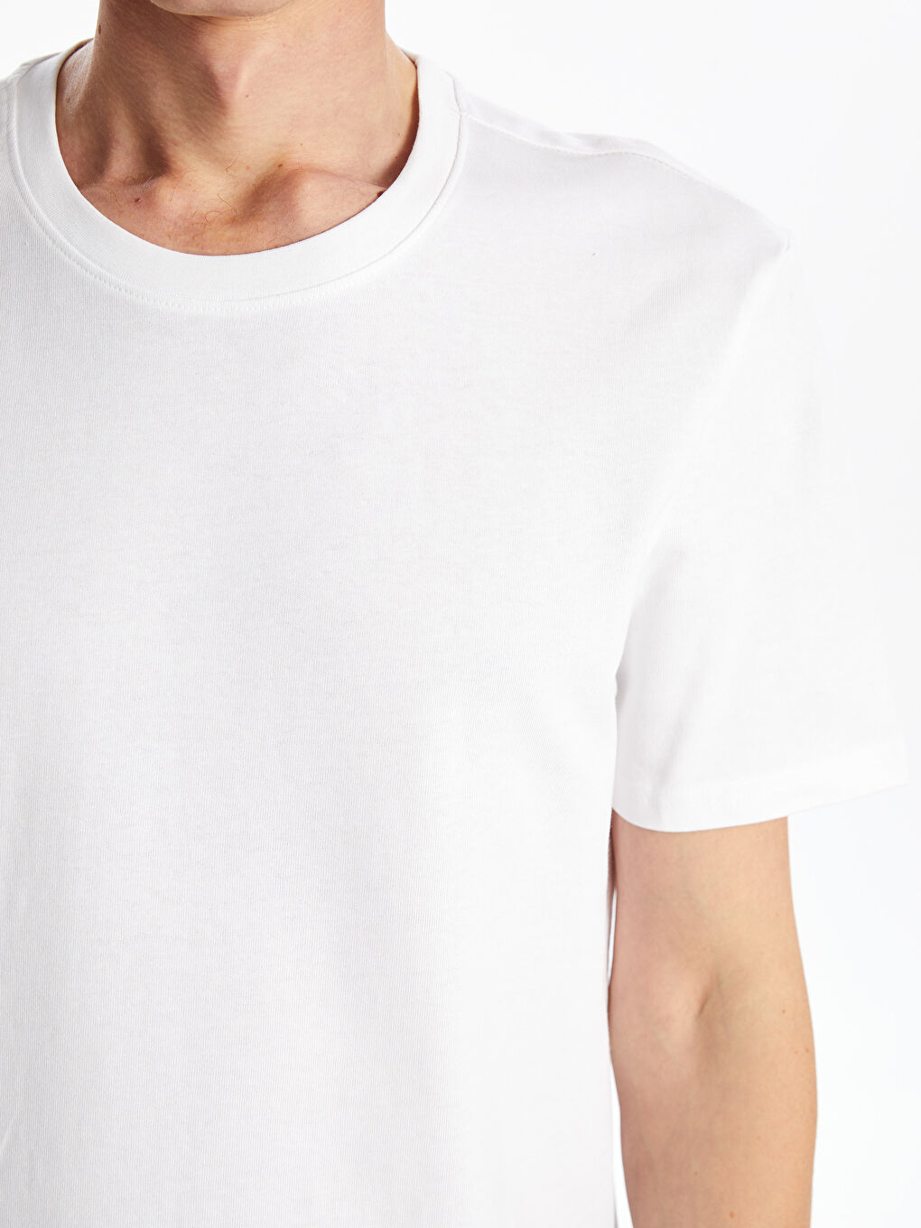 Crew Neck Jersey Men's T-Shirt -S52876Z8-Q6K