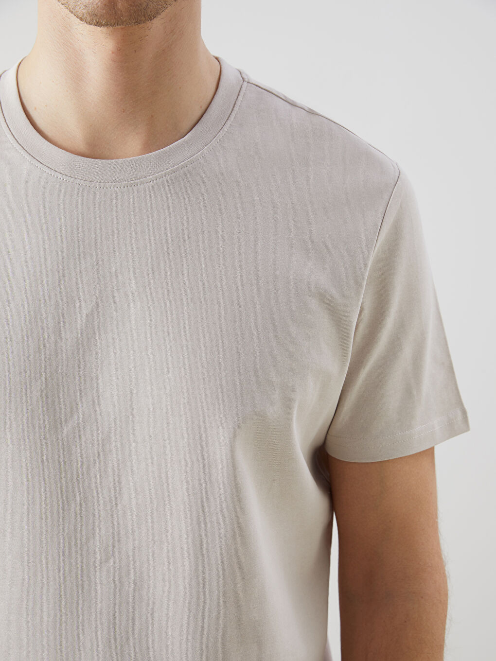 Crew Neck Jersey Men's T-Shirt -S52876Z8-YTP