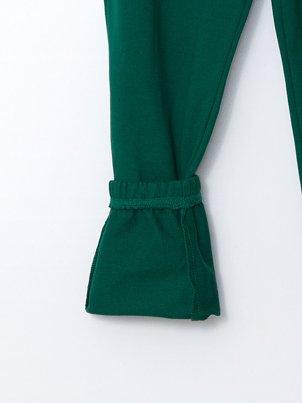 Yeşil Beli Lastikli Erkek Çocuk Jogger  Eşofman Altı-2