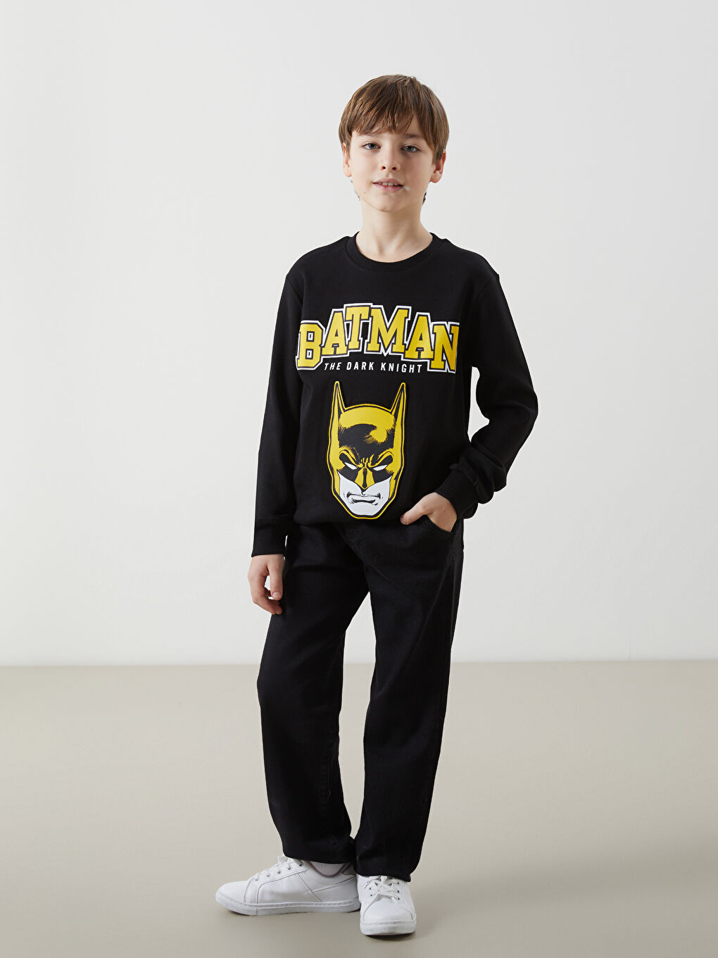 Jogger farmerice za decake sa elasticnim strukom -S52928Z4-326
