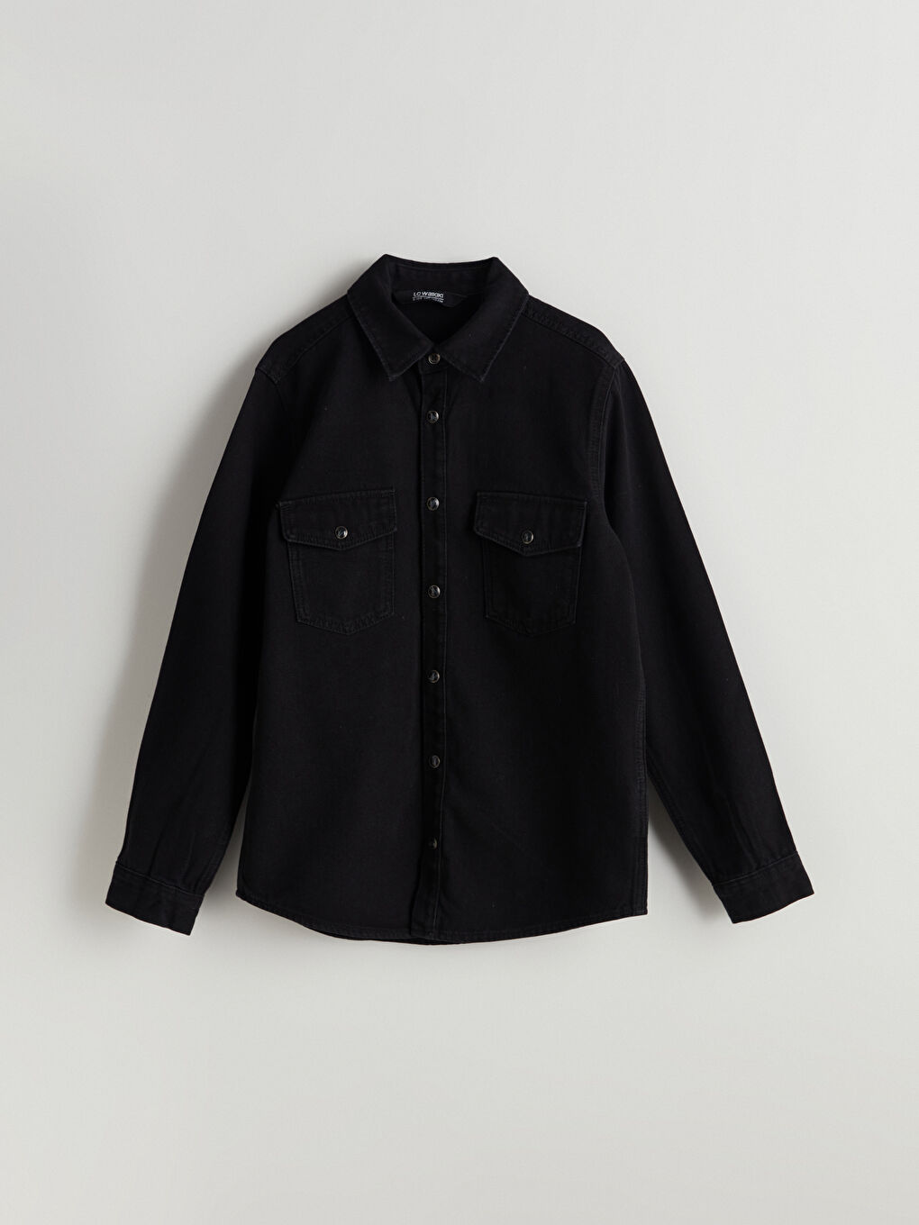 Long Sleeve Boys' Denim Shirt -S52933Z4-326