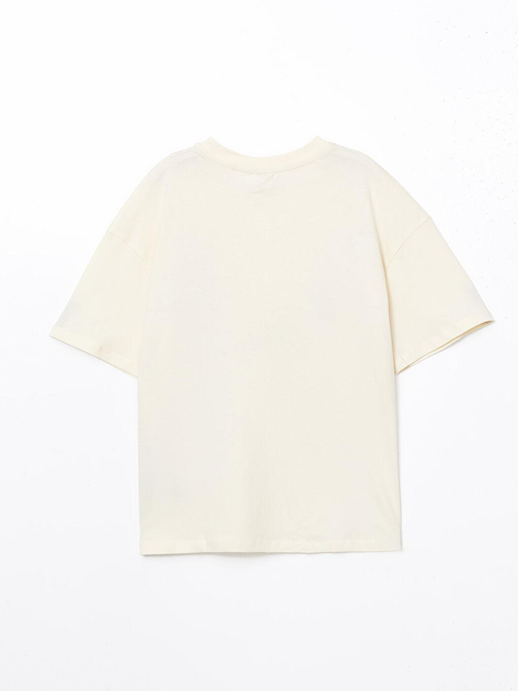 T-shirt pour Filles à Col Rond Imprimé Stitch-1
