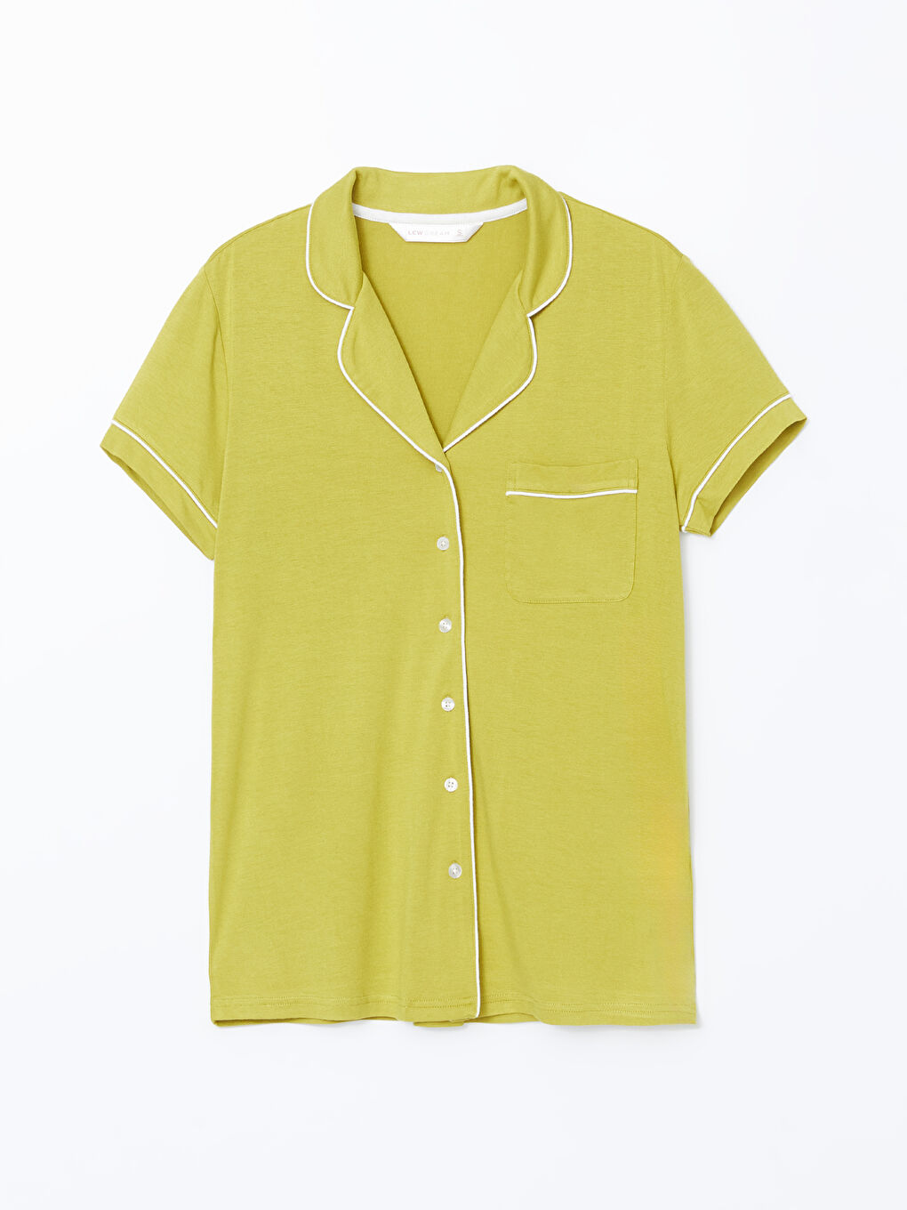 Shirt Collar Women's Pajamas Set -S52990Z8-K95