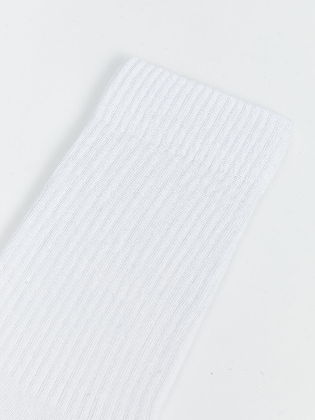Beyaz Erkek Soket Çorap-1