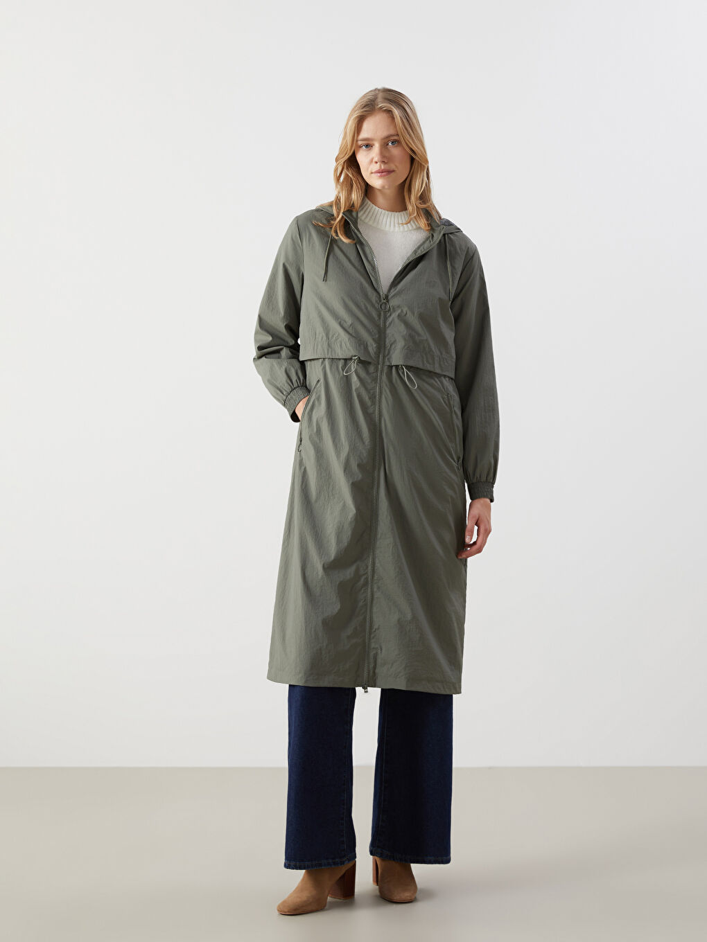Hooded Women’S Raincoat -S53010Z8-H4A