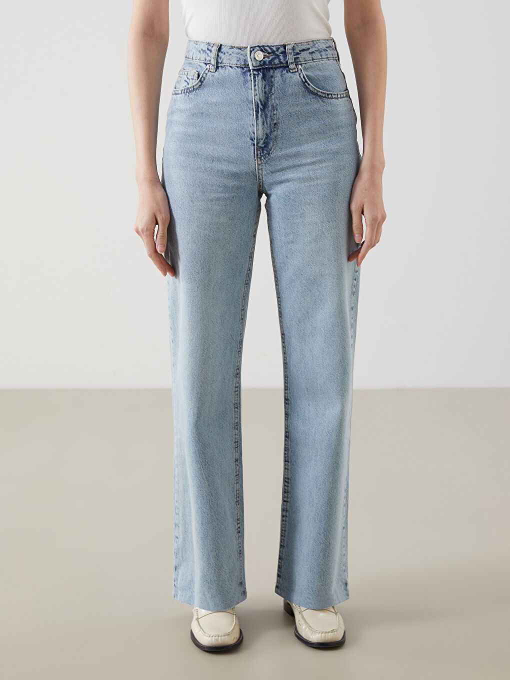 XSIDE Jeans für Damen mit weitem Bein -S53012Z8-S7C