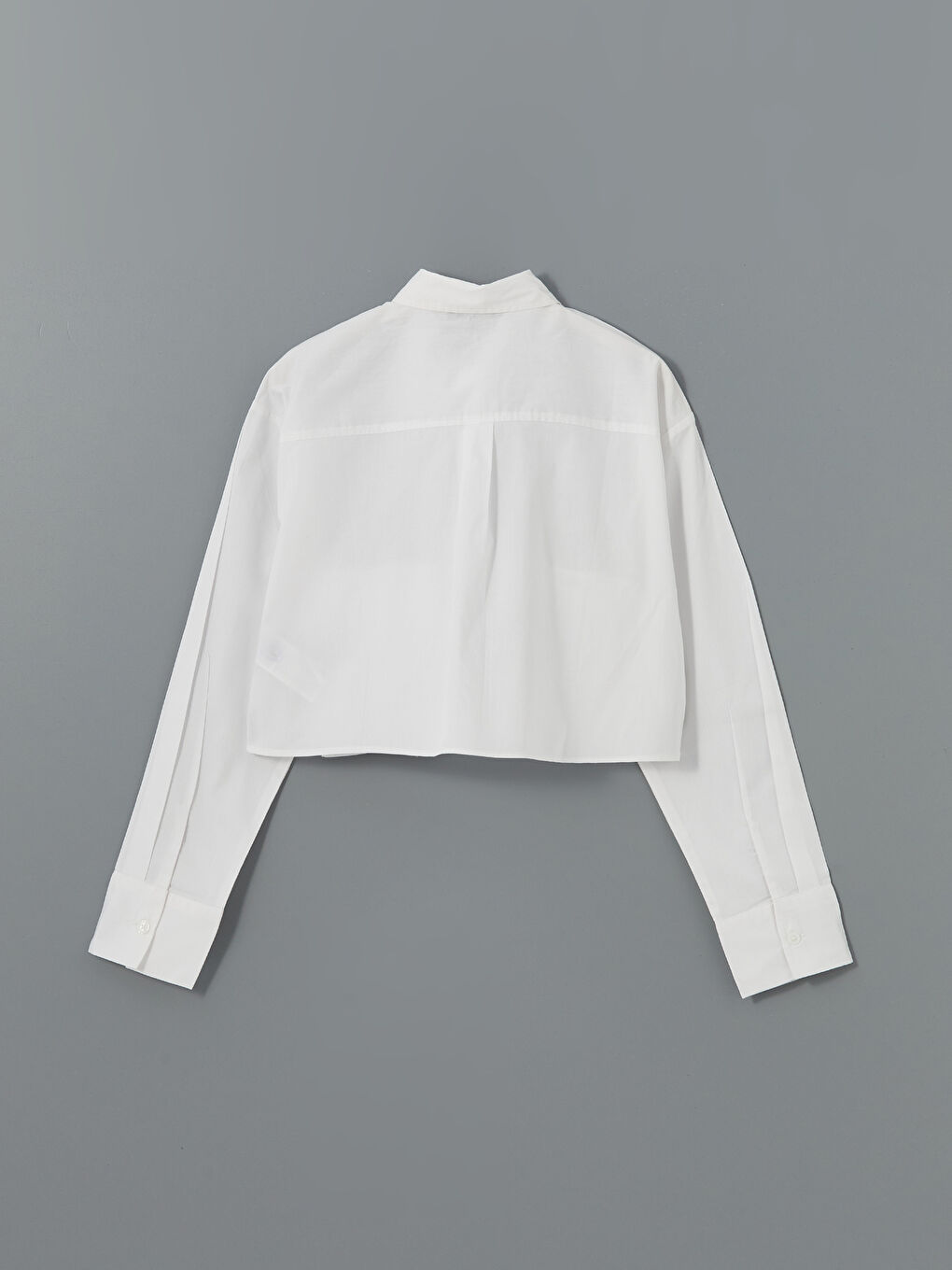 Crop Poplin Women's Shirt -S53015Z8-Q6K