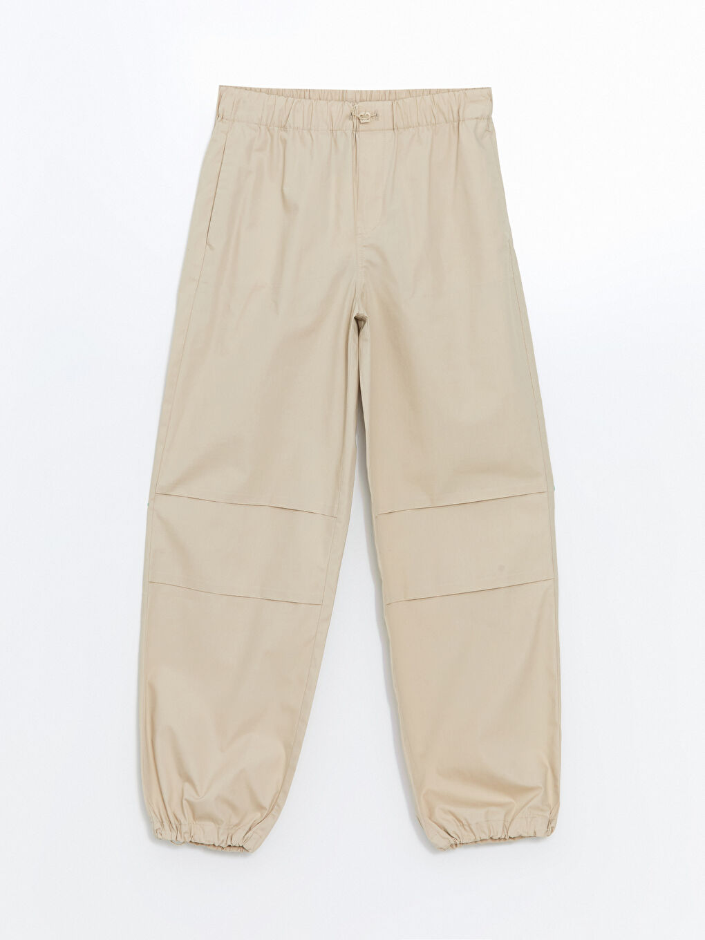 Elastic Waist Women's Jogger Trousers -S53023Z8-CTL