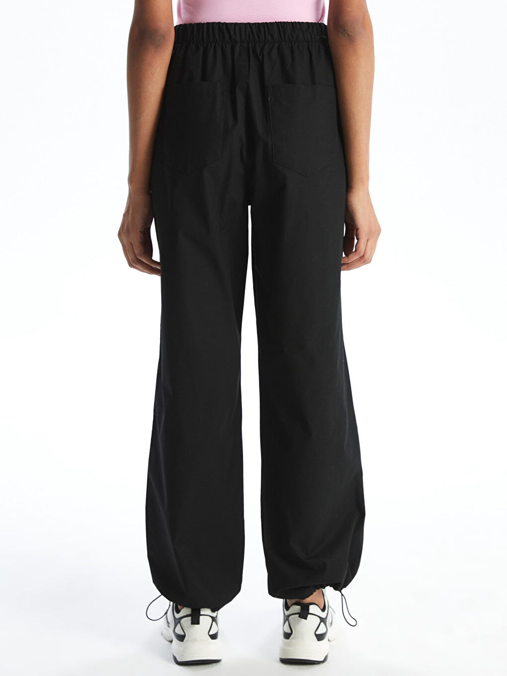 Pantaloni Jogger Cu Talie Elastică Pentru Femei-3