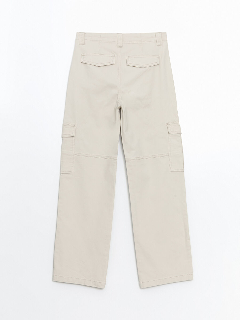 Regular fit kargo pantalone od gabardena za žene -S53031Z8-CTL
