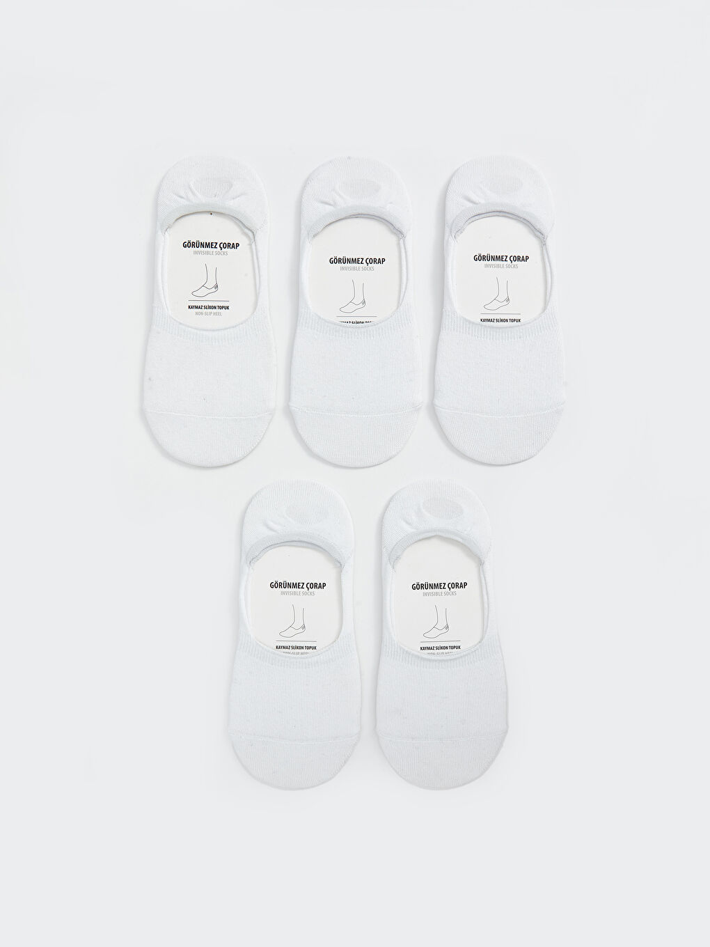 Men's Ballet Socks 5 Pack -S53039Z8-J5E