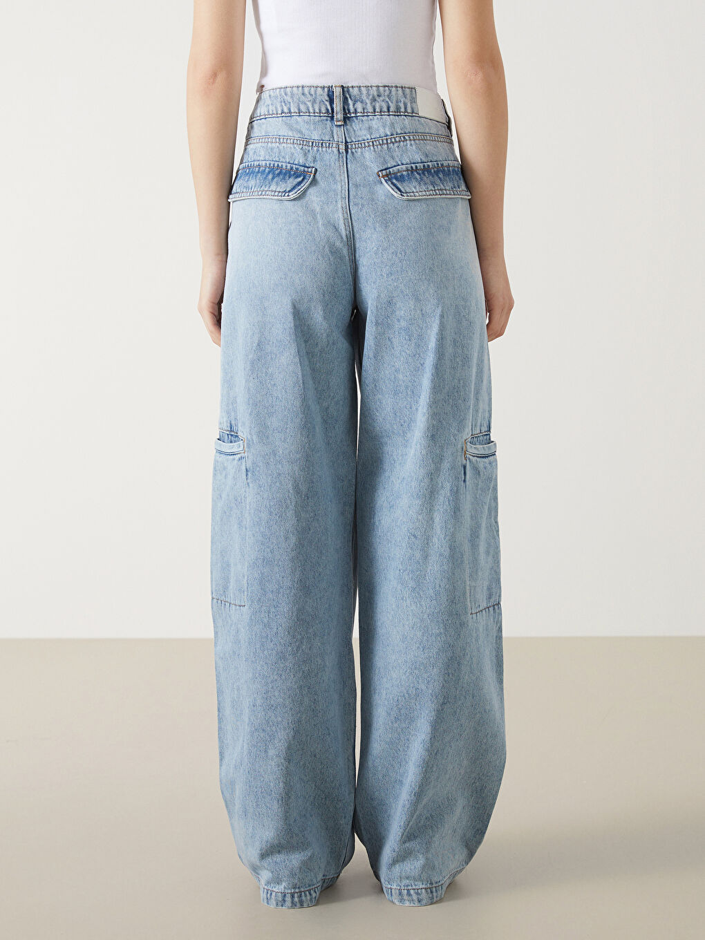 Wideleg Women's Jeans -S53105Z8-S54