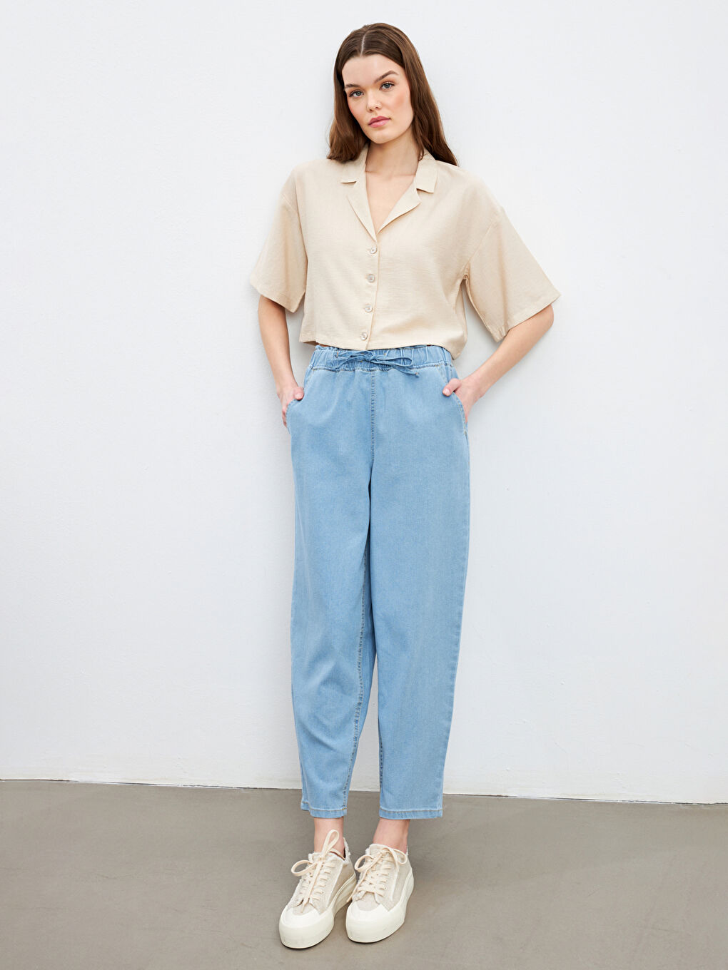 XSIDE Mom Fit Damen Jeans -S53115Z8-S1D