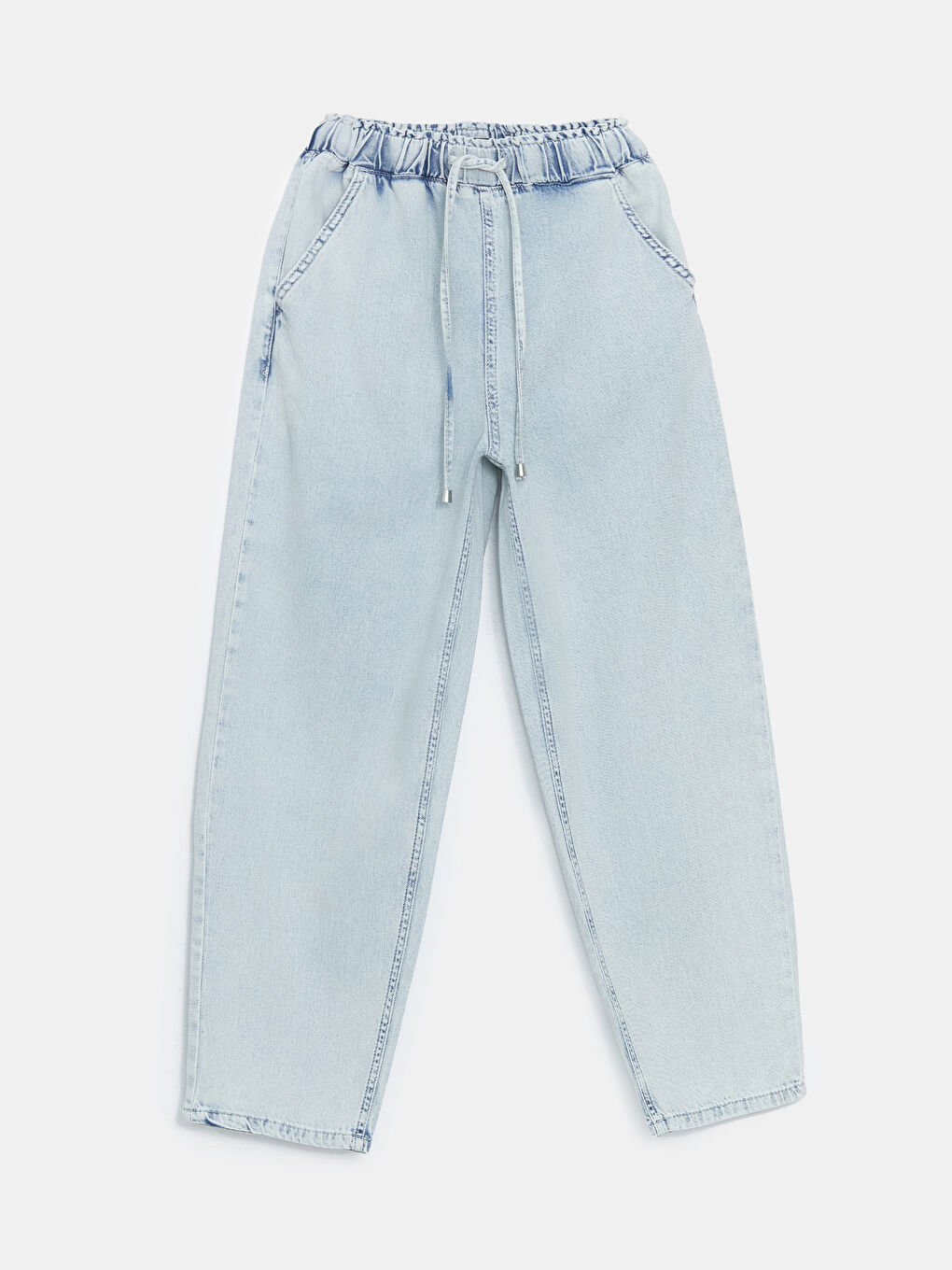 High Waist Wideleg Women's Jean Trousers -S53116Z8-S1D