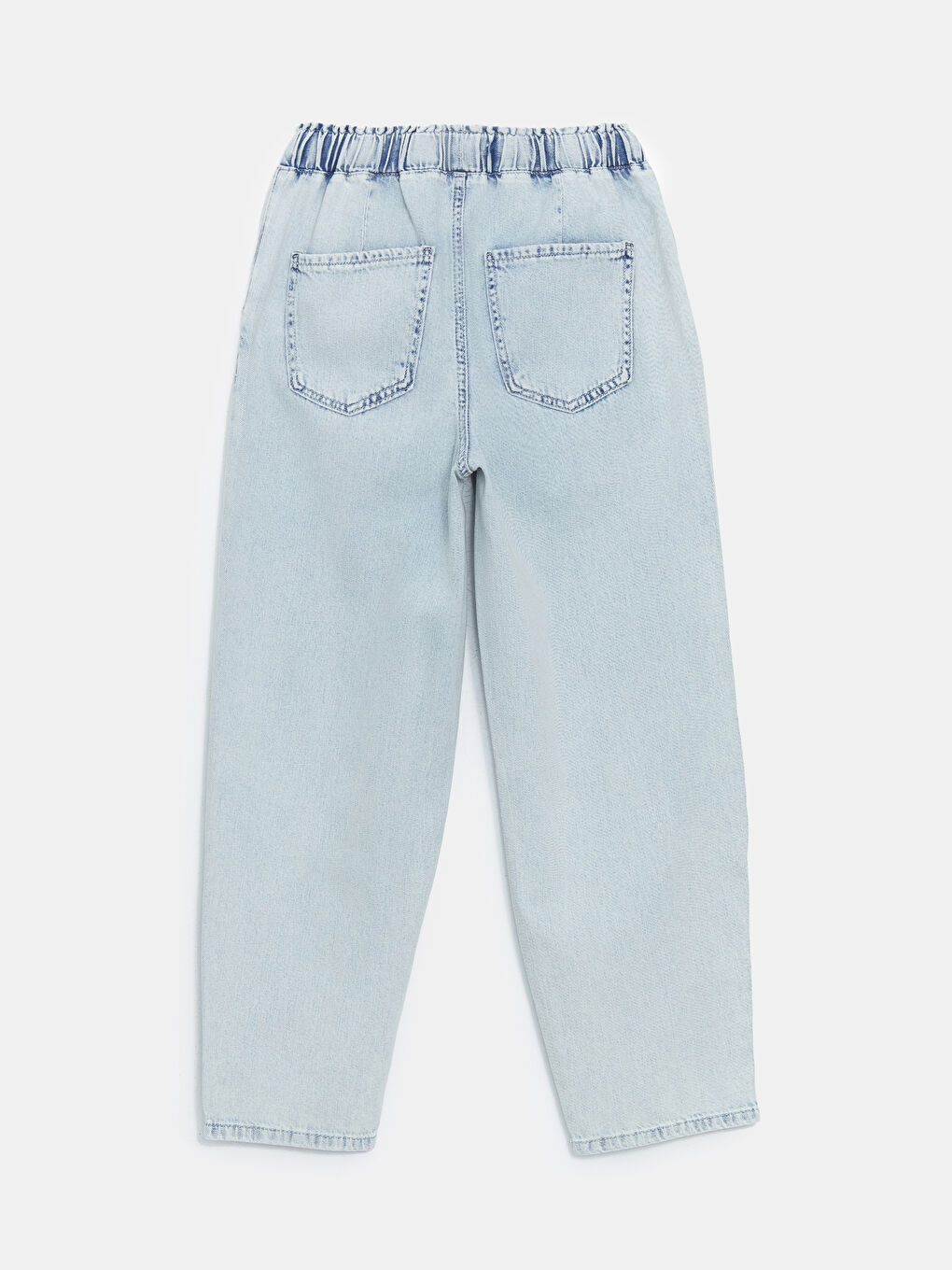 High Waist Wideleg Women's Jean Trousers -S53116Z8-S1D