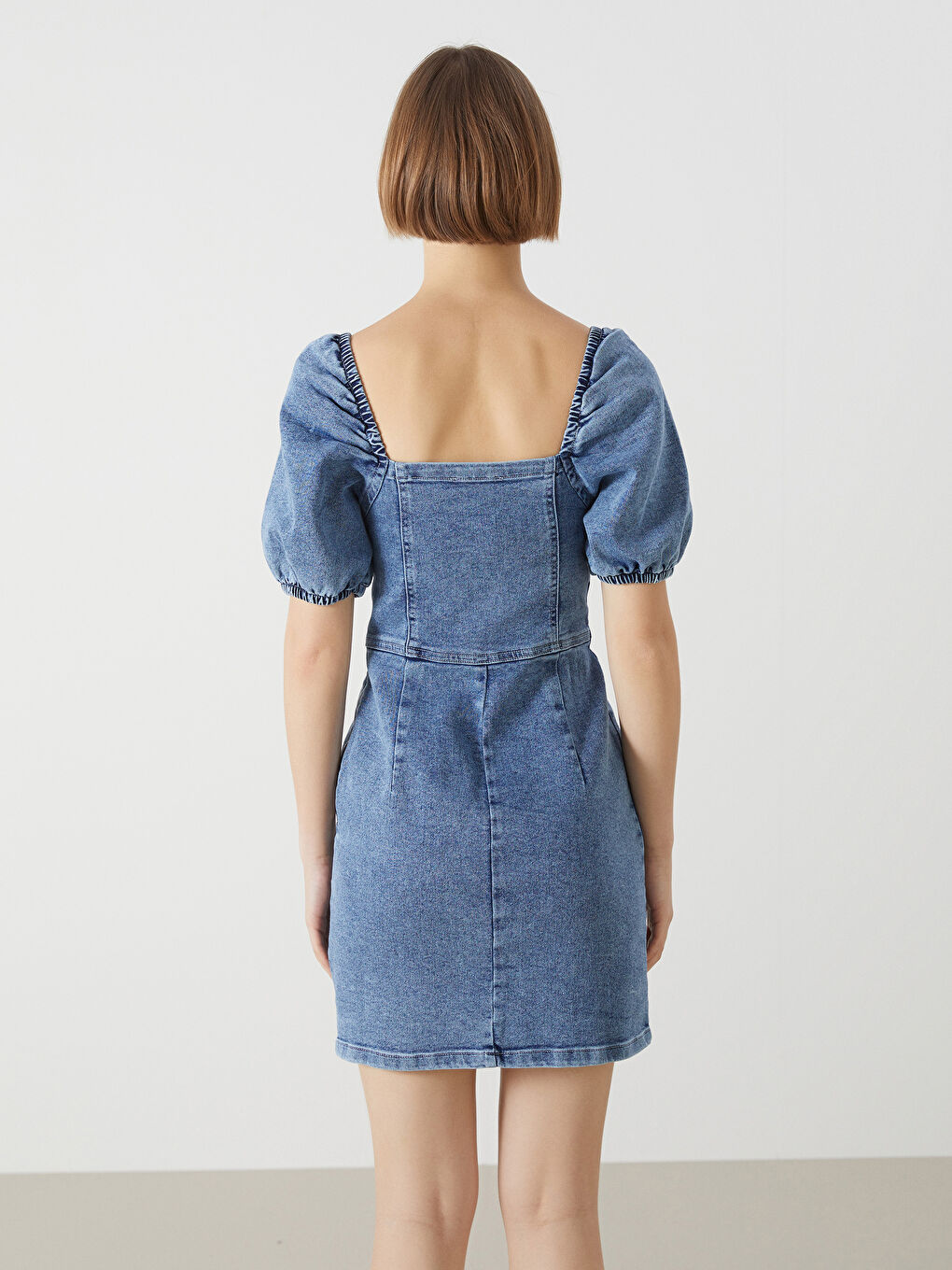 Woman BLUE Denim Dress -S53118Z8-Q6L