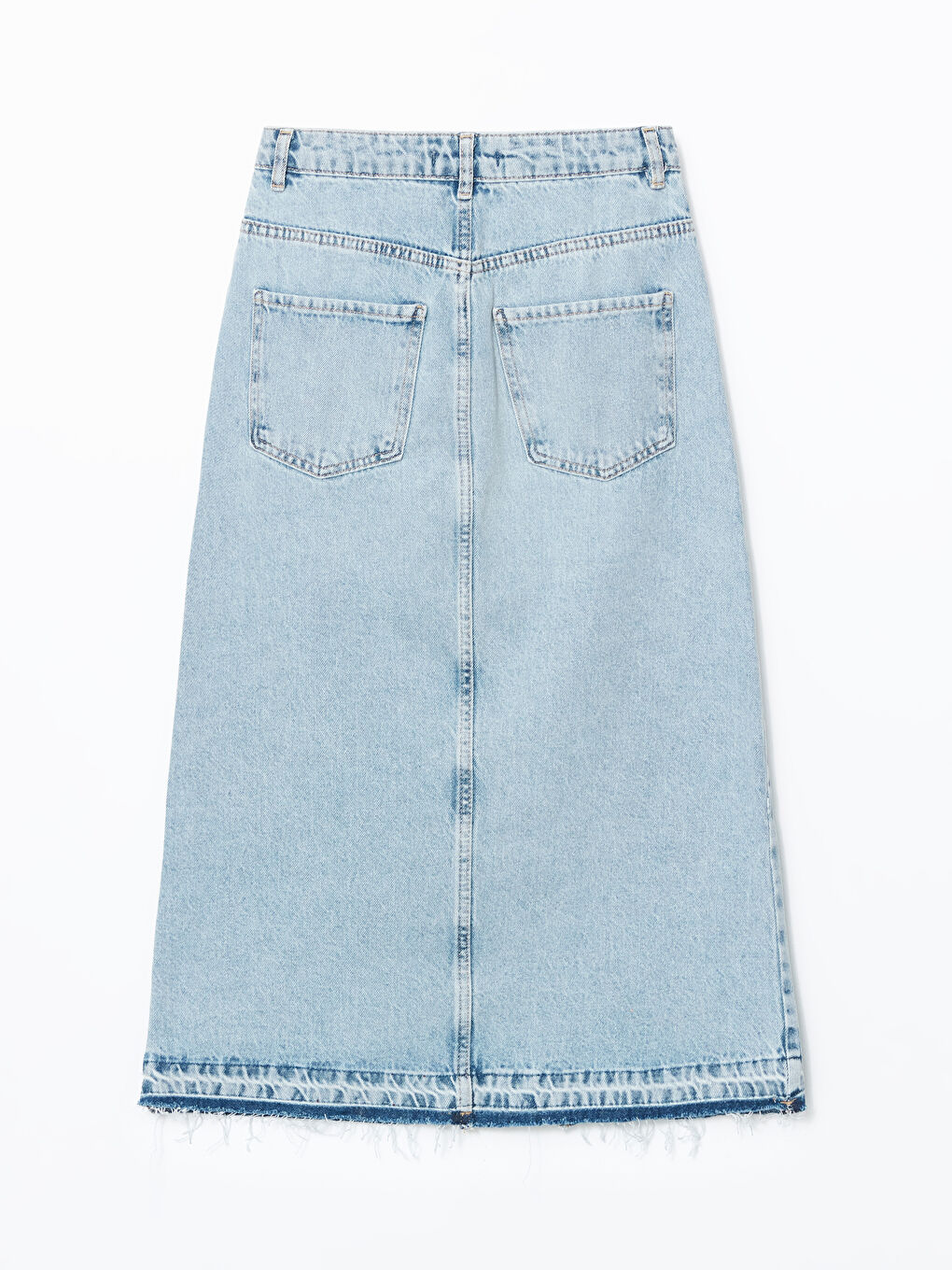 Slim Fit Women Jean Skirt -S53120Z8-S54