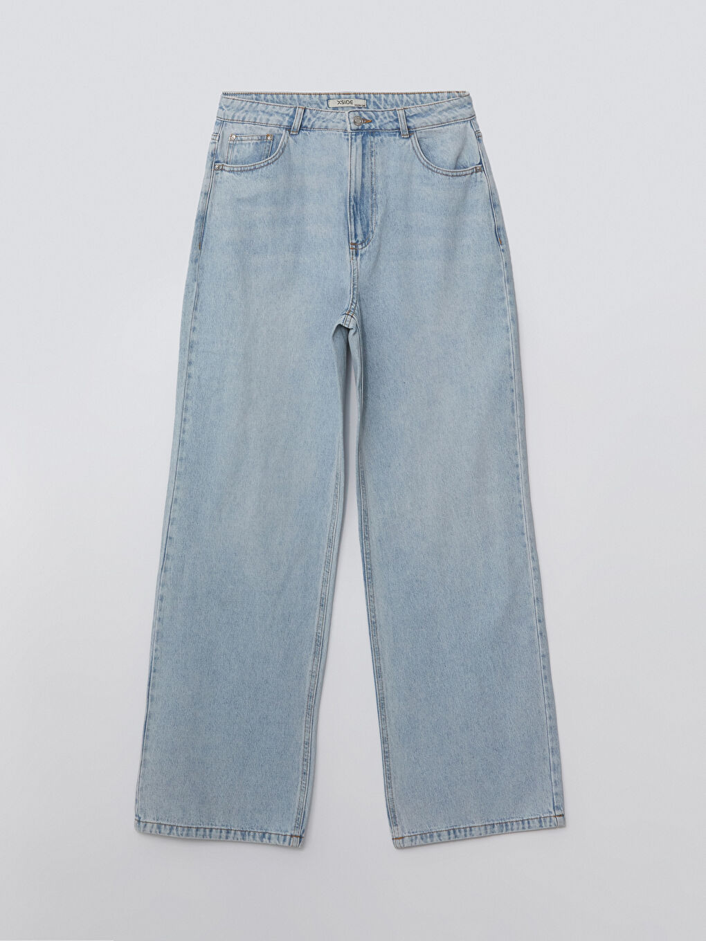 High Waisted Wideleg Women's Jeans -S53136Z8-K9M
