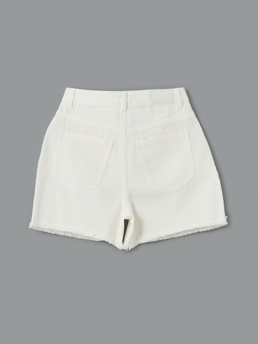 Slim Fit Women's Denim Shorts -S53147Z8-Q6K