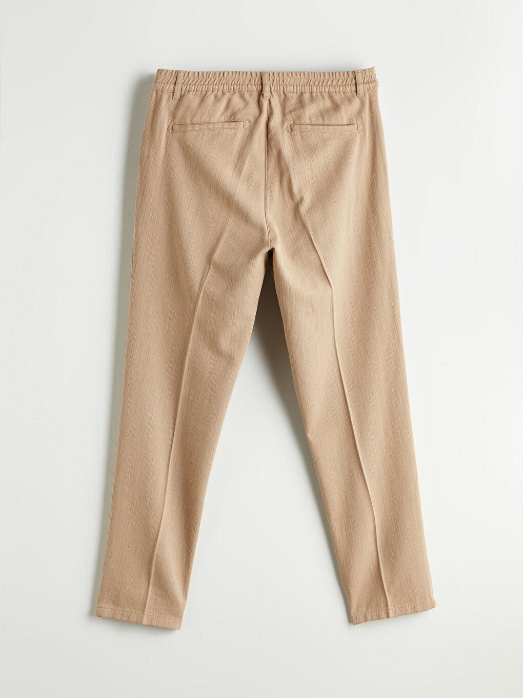 LCWAIKIKI Classic Regular Fit Linen Blend Men's Pleated Chino Trousers -S53165Z8-YS0