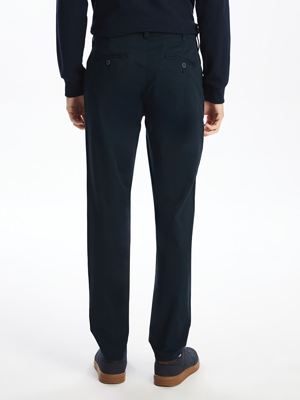 Slim Fit Gabardine Men's Chino Trousers -S53169Z8-KN7