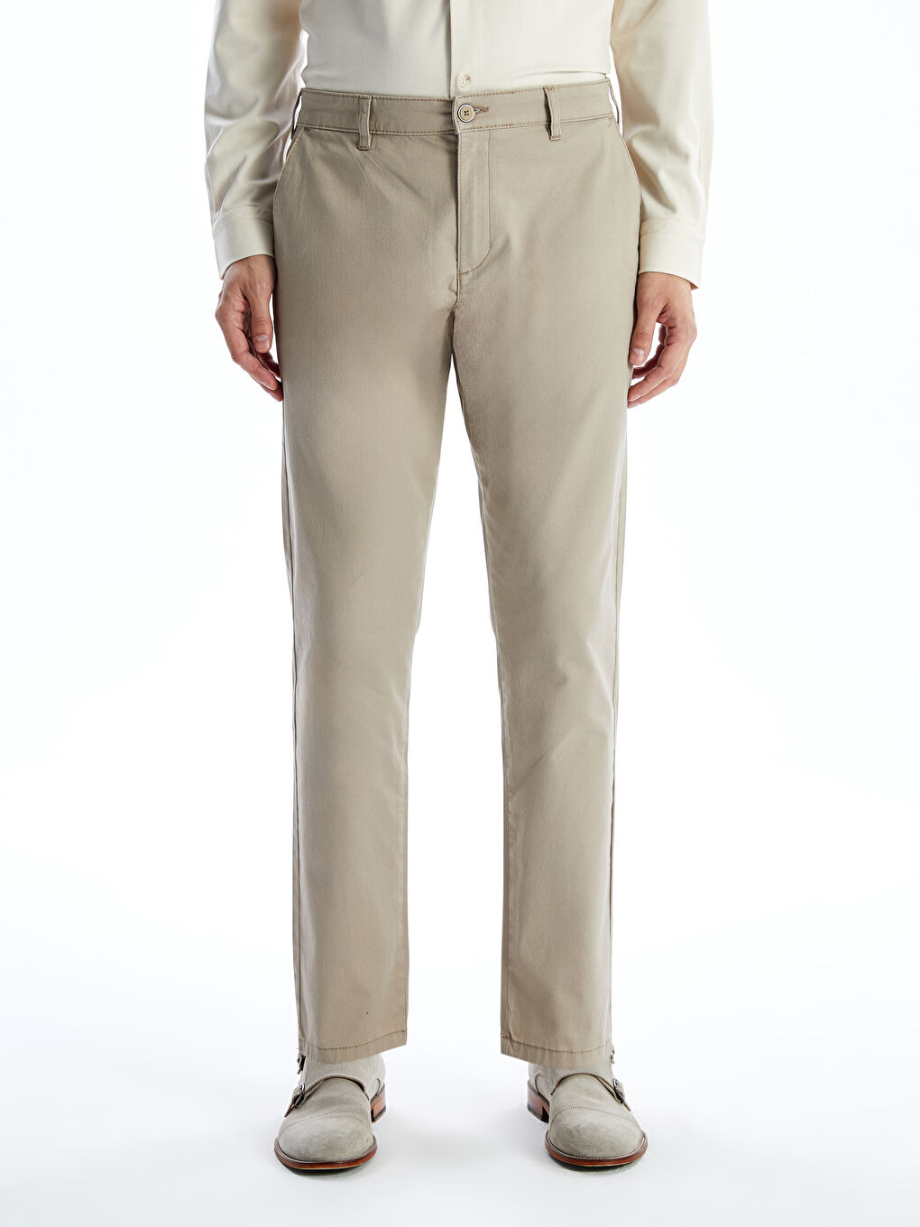 Muške slim-fit chino pantalone -S53169Z8-S2N