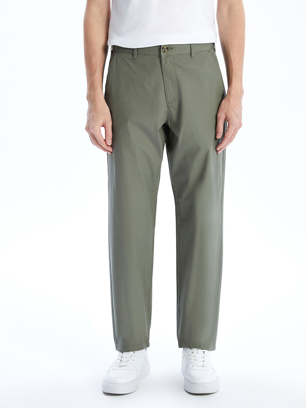 Čino pantalone za muškarce, opuštenog kroja -S53170Z8-F47