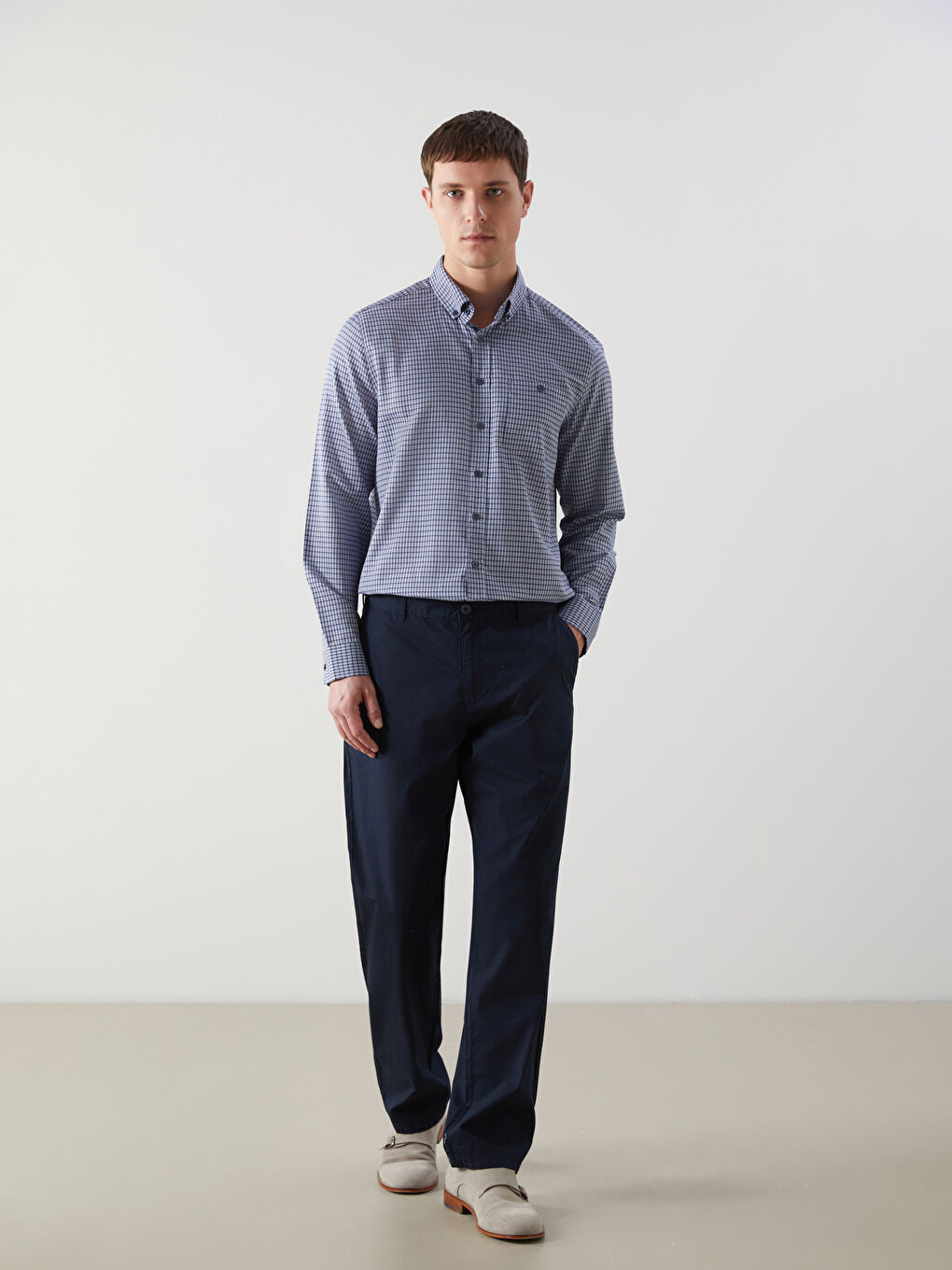 Relaxed Fit Men's Chino Trousers -S53170Z8-KN7