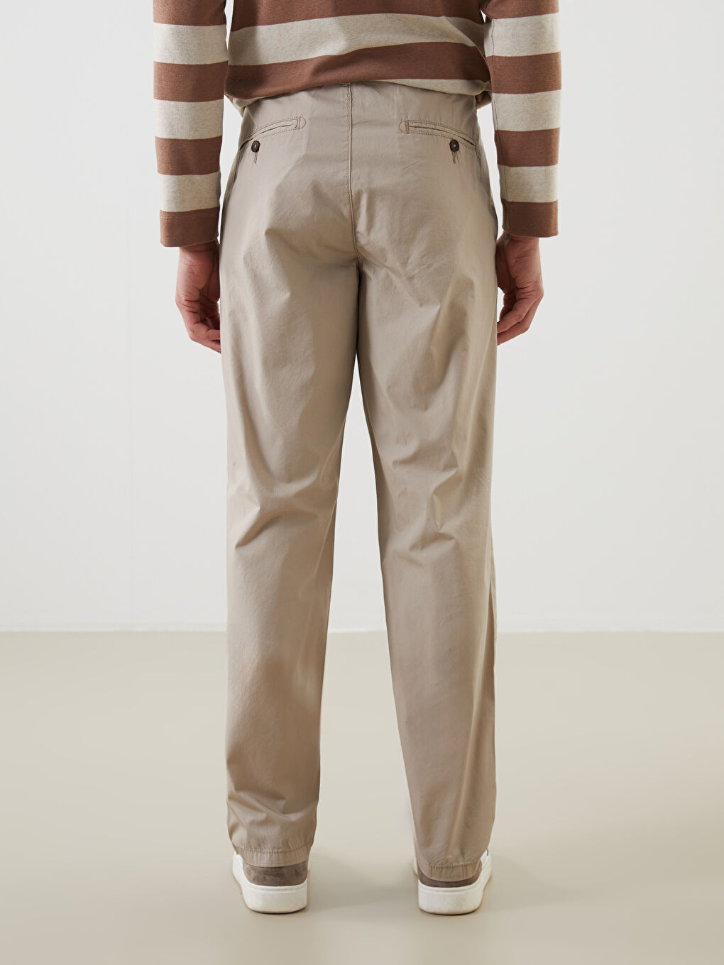 Čino pantalone za muškarce, opuštenog kroja -S53170Z8-S2N