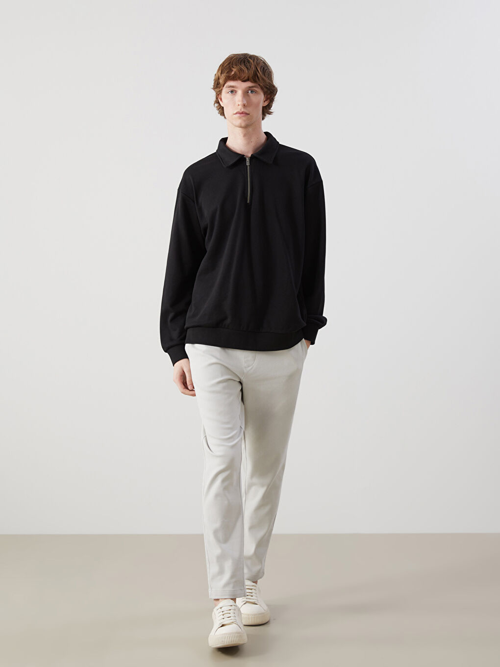 BEŽ Pantalone Muškarci -S53191Z8-RST
