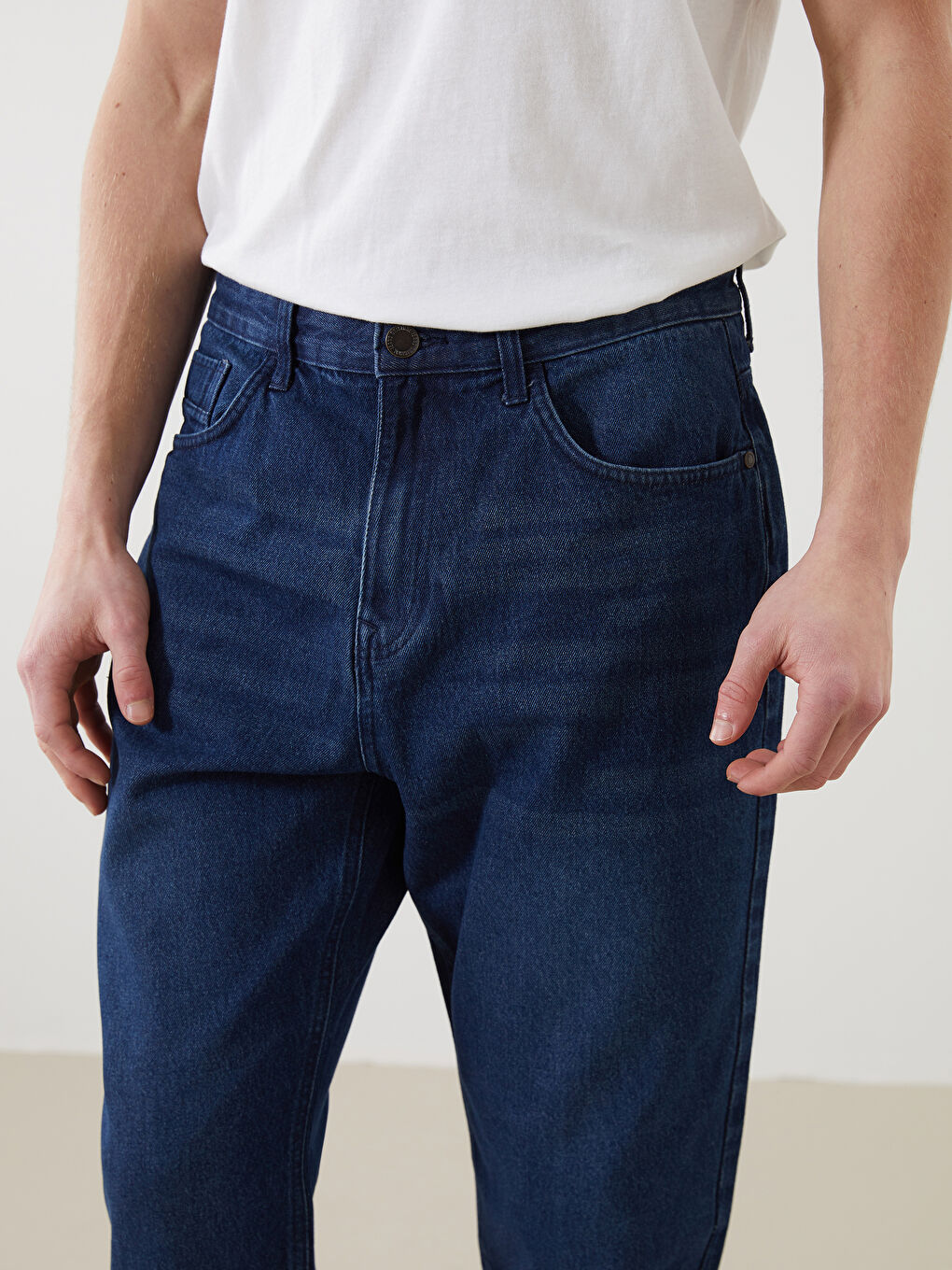 XSIDE Indigo 710 Loose Fit Erkek Jean Pantolon - 2