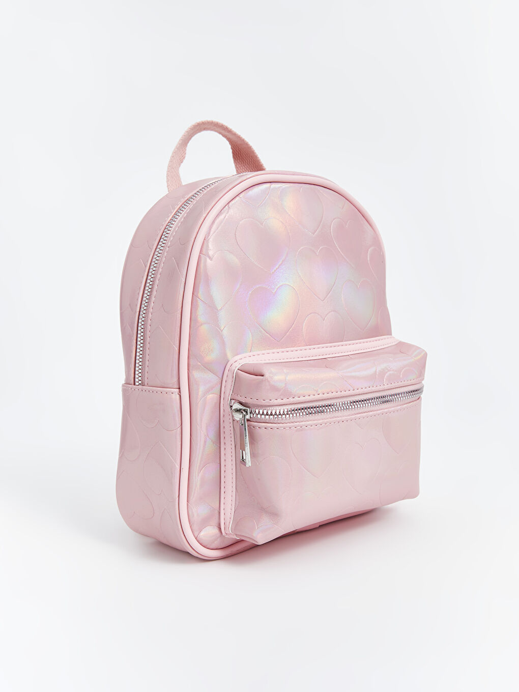 Heart Patterned Girls' Backpack -S53227Z4-DP3