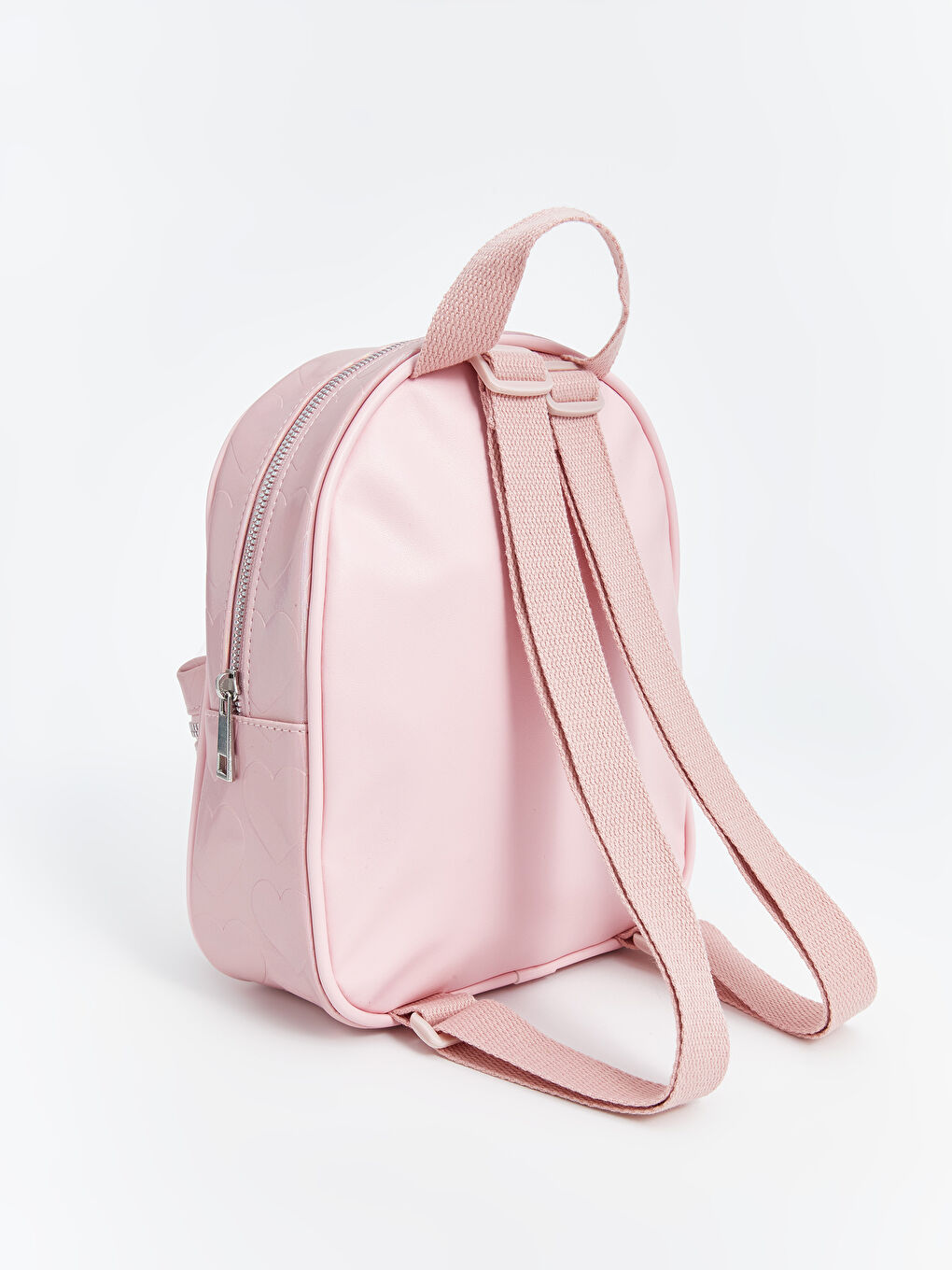 Heart Patterned Girls' Backpack -S53227Z4-DP3