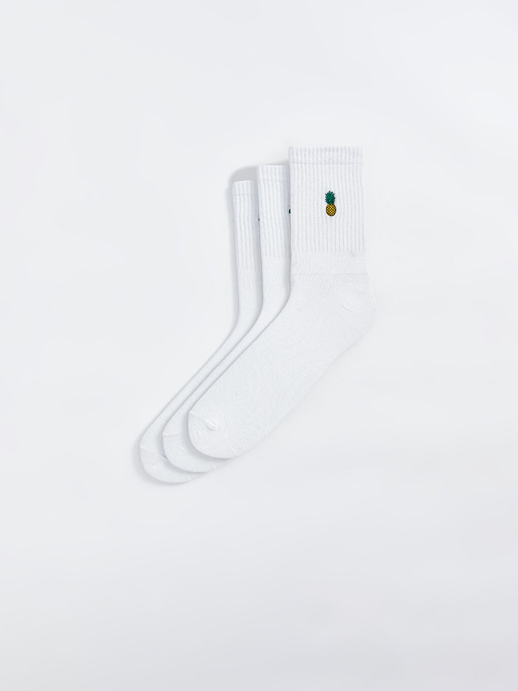 LC Waikiki Embroidered Men's Ankle Socks 3-packs -S53285Z8-K00