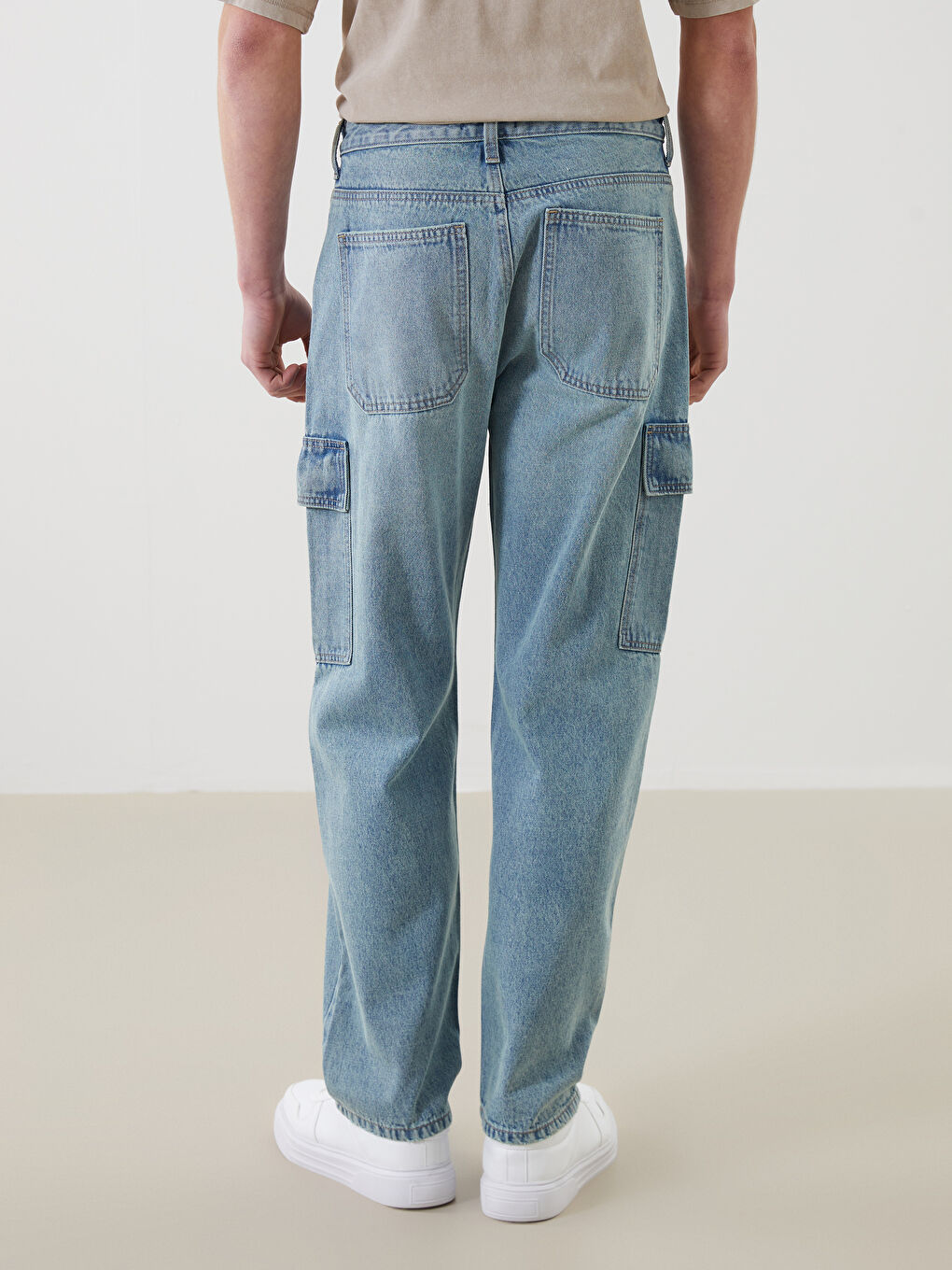 Baggy Fit Men's Jeans -S53316Z8-H45