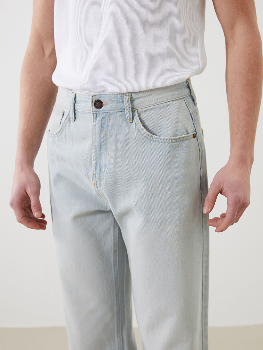 Baggy Fit Men's Jeans -S53317Z8-311