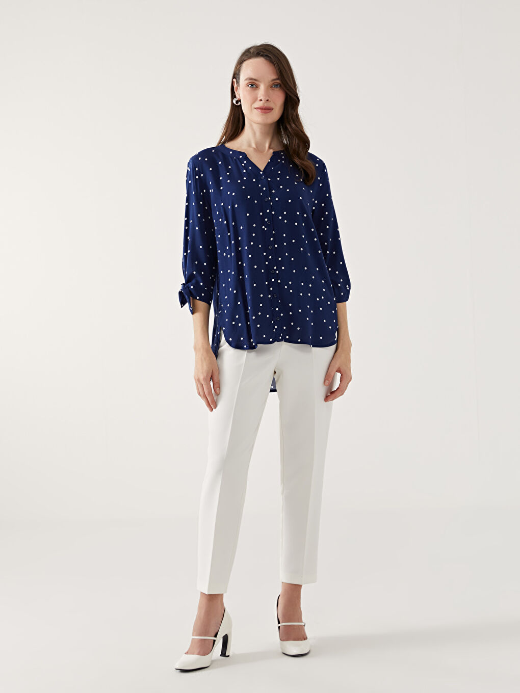 TAMNO PLAVA Bluza Žena -S53333Z8-LSJ