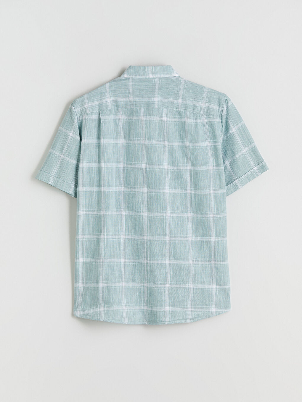 LCWAIKIKI Classic Regular Fit Short Sleeve Plaid Poplin Men's Shirt -S53338Z8-LM7