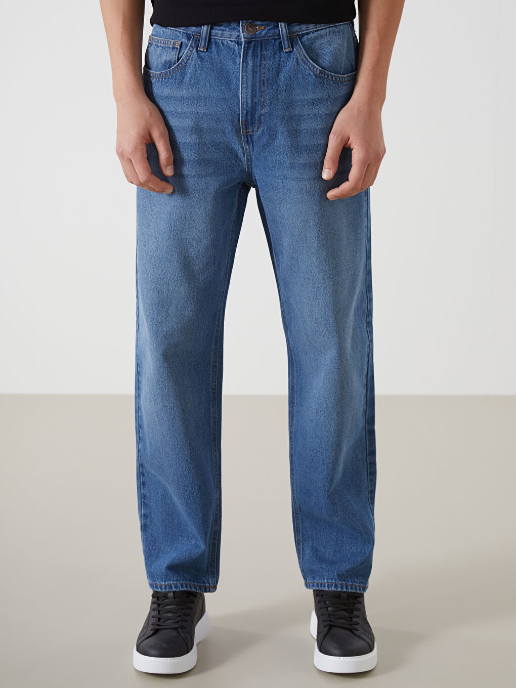 Baggy Fit Men's Jeans -S53364Z8-H45