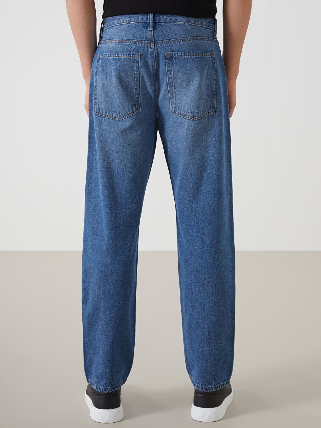Baggy Fit Men's Jeans -S53364Z8-H45